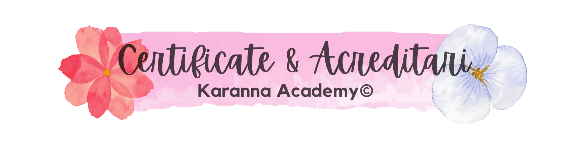 certificate & acreditari