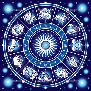 Horoscope circle