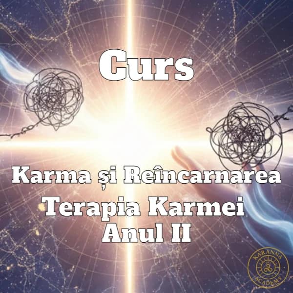 Curs Karma și Reîncarnarea: Terapia Karmei Anul II