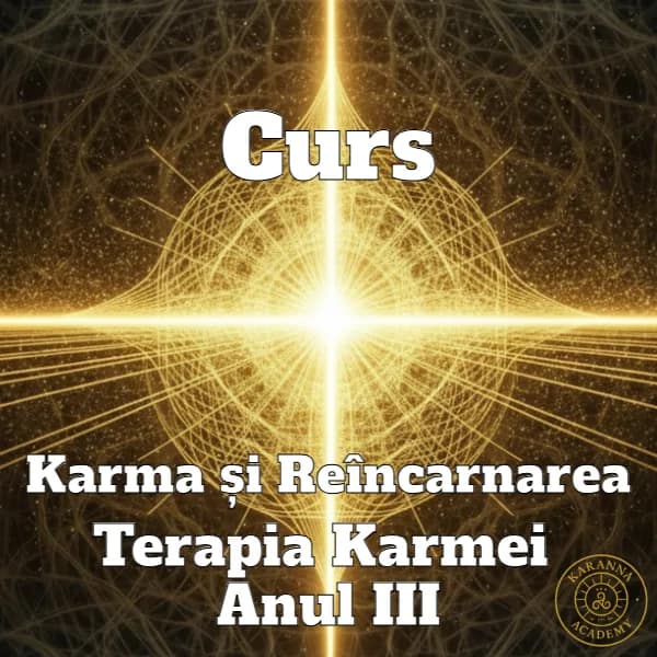 Curs Karma și Reîncarnarea: Terapia Karmei Anul III