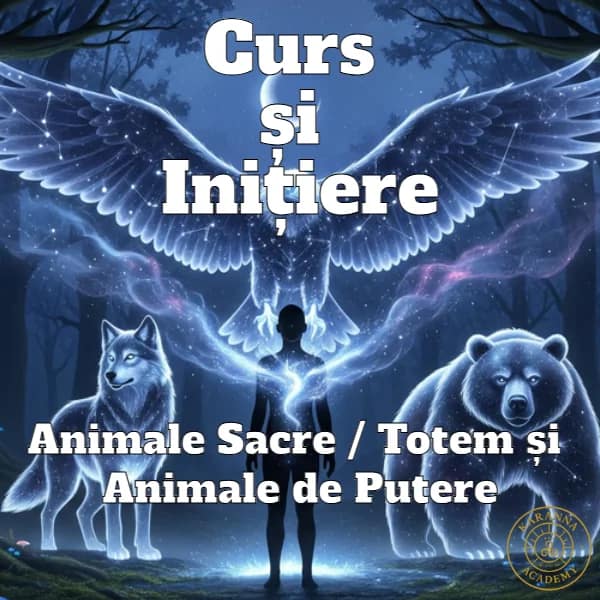 Curs si initiere Animale Sacre Totem și Animale de Putere