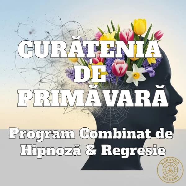 Program Combinat de Hipnoză & Regresie - CURĂȚENIA DE PRIMĂVARĂ