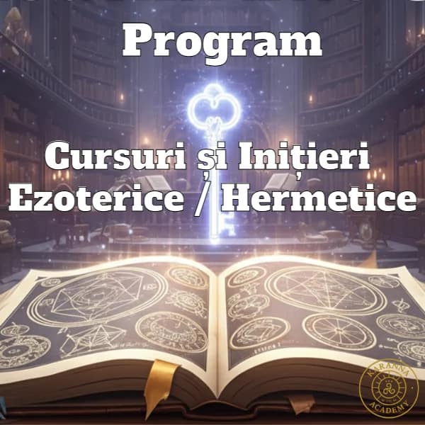 Program de Cursuri și Inițieri Ezoterice Hermetice