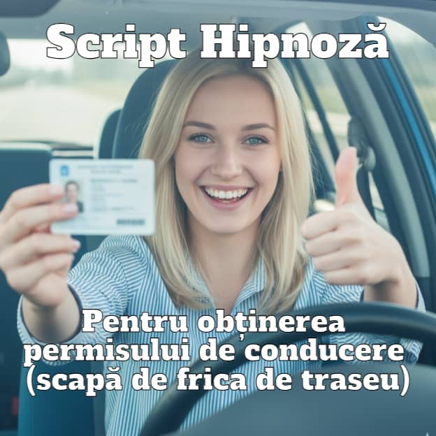 Script Hipnoza – Pentru obtinerea permisului de conducere (frica de traseu)
