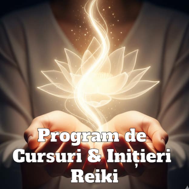Program de Cursuri & Inițieri Reiki LA DISTANȚĂ