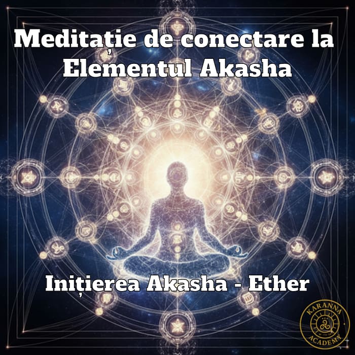 Meditație de conectare la Elementul Akasha - Inițierea Akasha - Ether