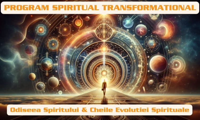 PROGRAM SPIRITUAL TRANSFORMATIONAL KARANNA ACADEMY©: Odiseea Spiritului & Cheile Evoluției Spirituale: ANUL I – Acces 4 Lecții / Lună